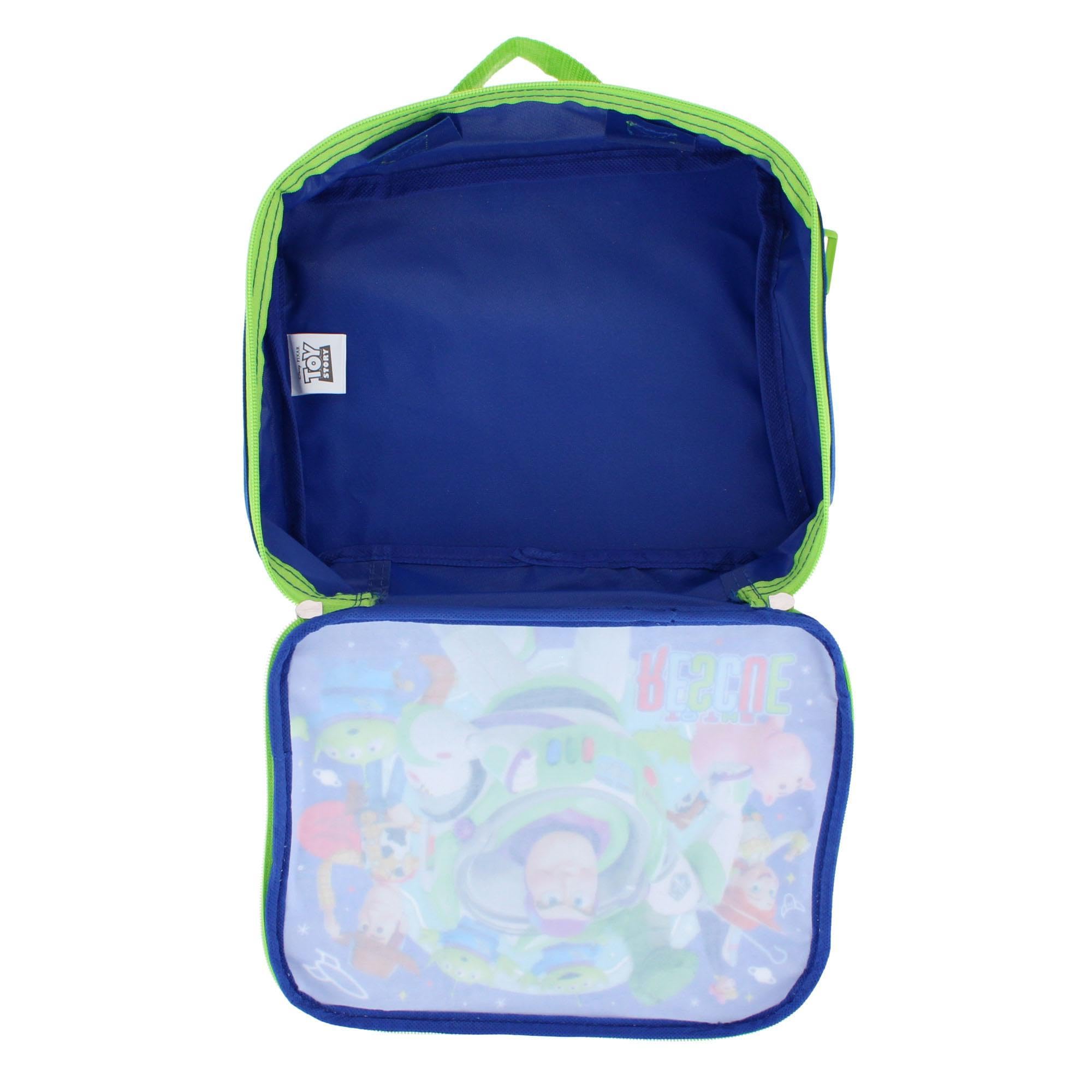 Ruz Group Kid's Licensed 16 Inch Backpack With Removable Lunch Box Set