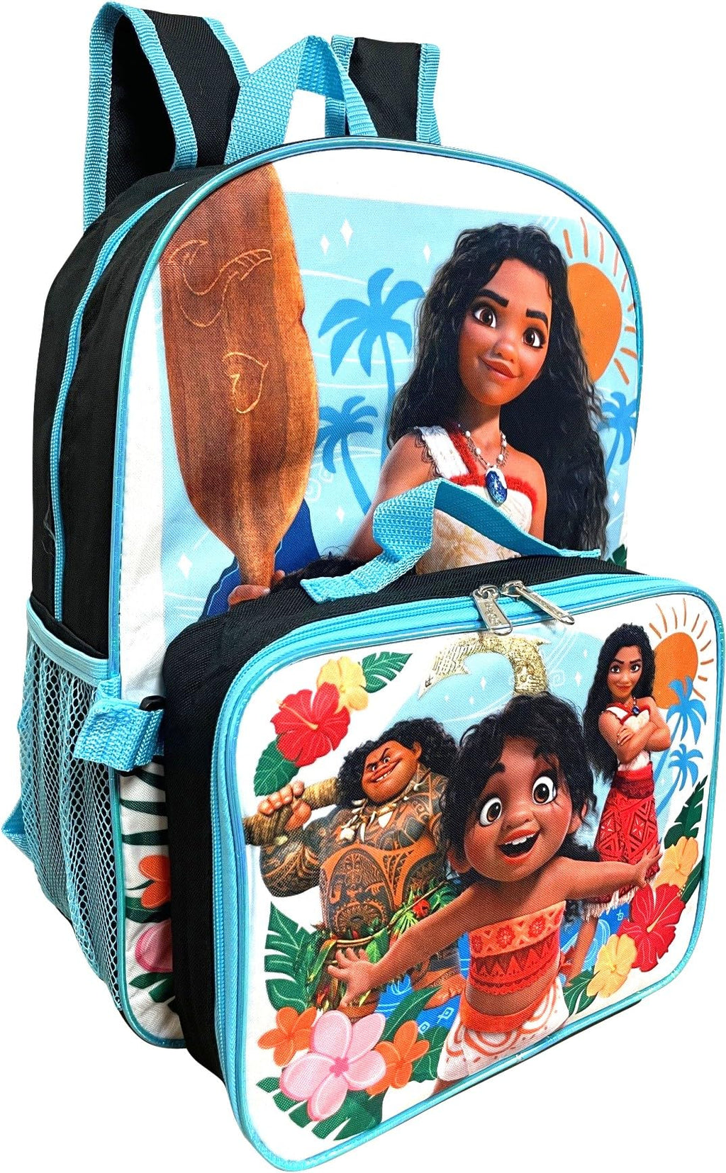 Ruz Moana 2 16 Inch Backpack With Removable Matching Lunch Box Set