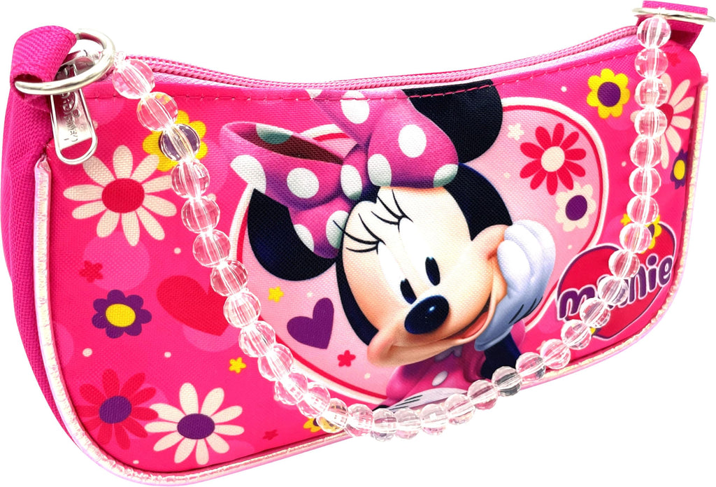 Disney/Nickelodeon Licensed Little Girl Shoulder Handbag With Beaded Handle