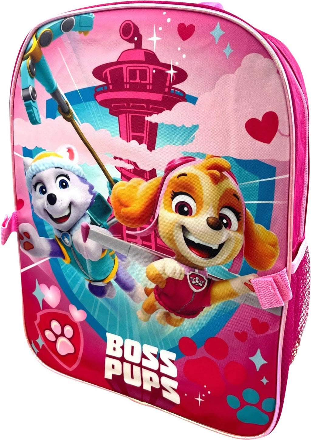 Group Ruz Nickelodeon Girl Paw Patrol 16" Backpack With Detachable Matching Lunch Box
