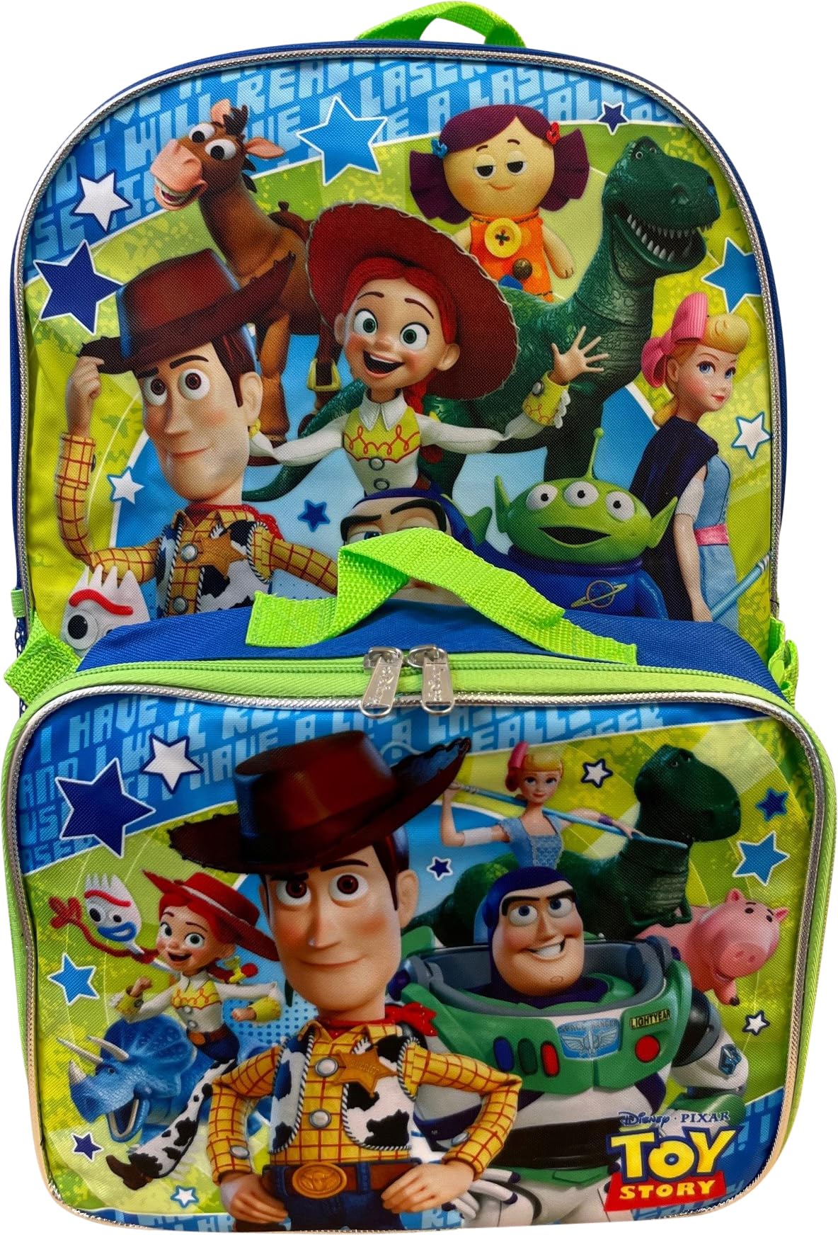 Ruz Group Kid's Licensed 16 Inch Backpack With Removable Lunch Box Set