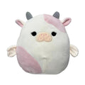 Squishmallow Official Kellytoy Collectible Sea Life Squad Squishy Soft Animals (Malia Pink Sea Cow, 8 Inch)