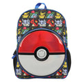 Bioworld Pokemon Evolutions With Molded Front Pokeball Panel 16 Youth Boys Backpack