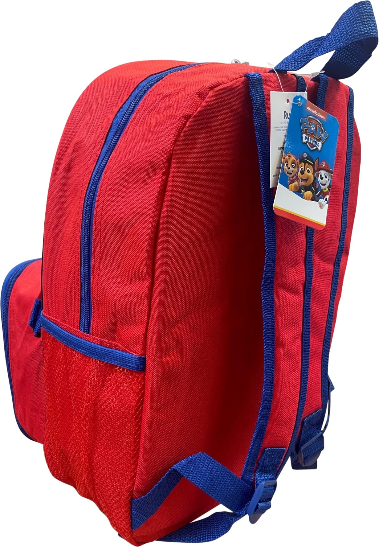 Ruz Paw Patrol Boy's 16 Inch Backpack With Removable Matching Lunch Box Set