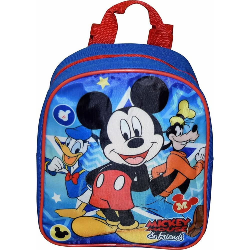 Group Ruz Mickey Mouse 10" Backpack Blue-red