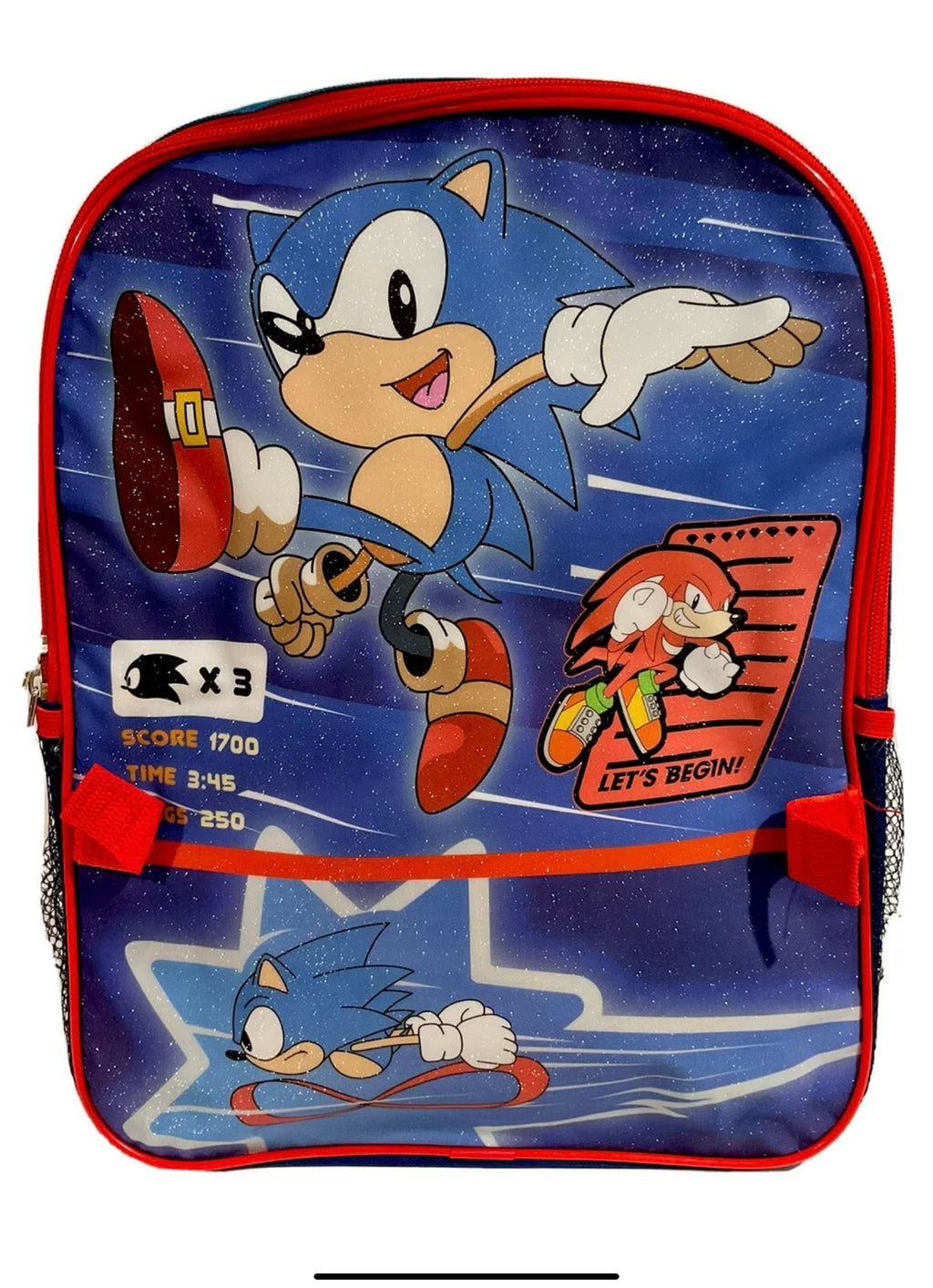 Accessory Innovations Full Size 16 Inch Backpack with Detachable Lunch Box