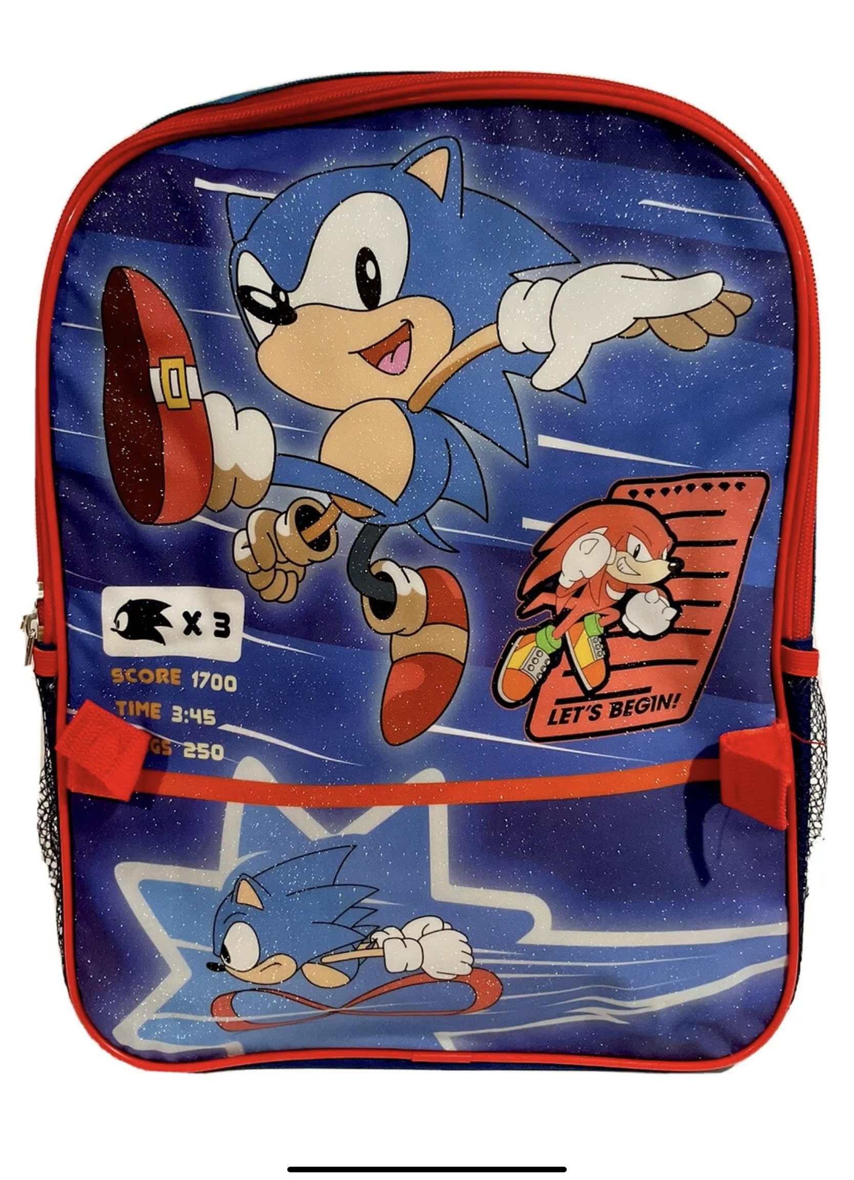 Accessory Innovations Full Size 16 Inch Backpack with Detachable Lunch Box