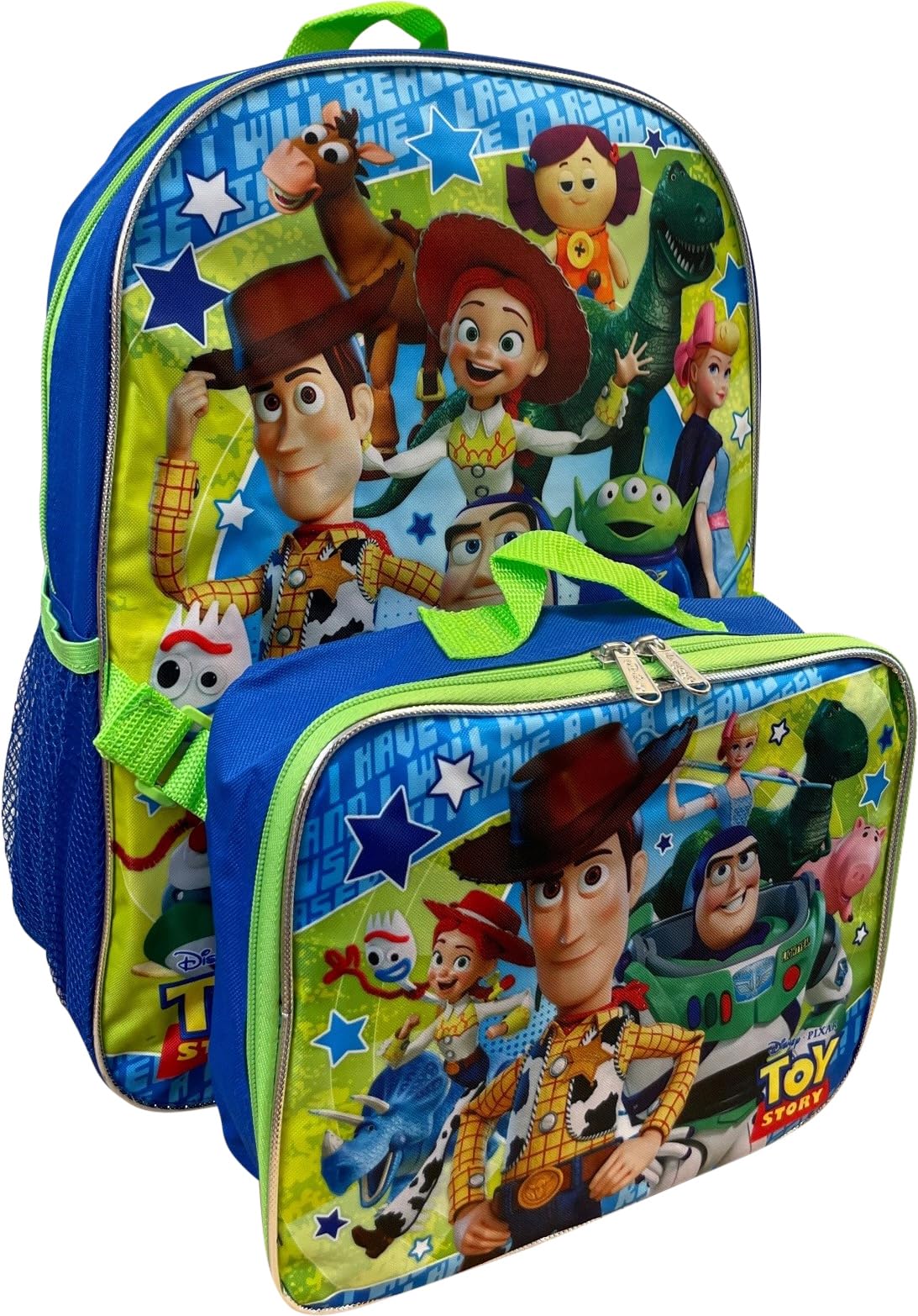Ruz Group Kid's Licensed 16 Inch Backpack With Removable Lunch Box Set